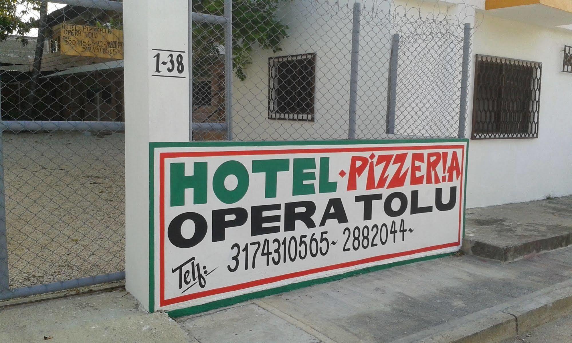 Hotel Pizzeria Opera Tolú Екстериор снимка
